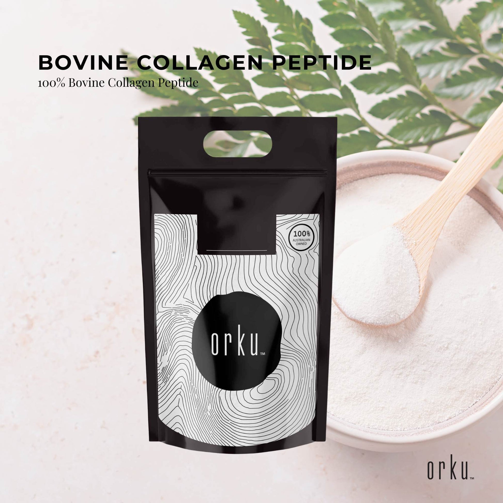 20Kg Collagen Powder - Bovine Hydrolysate Protein Peptide Supplement Unflavoured